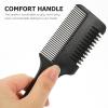 MAGICLULU 3-Piece Double Razor Comb Set, Black view 4