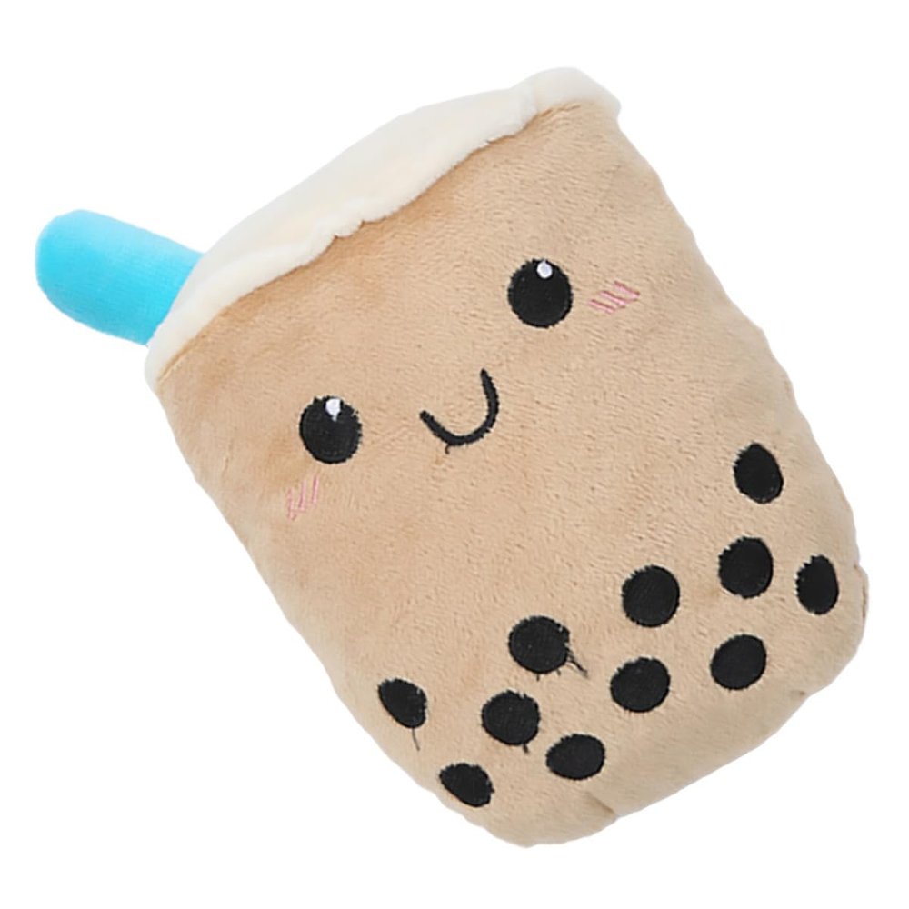 POPETPOP Cute Plush Cat Chew Toy