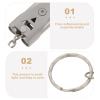 Artibetter Portable Stainless Steel Bird Whistle view 3