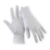 Medi-Inn CLASSIC Cotton Tricot Gloves, Size M, 50 x 12 Pairs (600 Pairs), 100% Cotton, Pure White, Breathable view 1