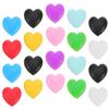 MAGICLULU 10-Piece Silicone Heart-Shaped Eyeglass Holders, Non-Slip Ear Hooks, 28 mm, Assorted Colors view 1