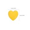 MAGICLULU 10-Piece Silicone Heart-Shaped Eyeglass Holders, Non-Slip Ear Hooks, 28 mm, Assorted Colors view 2
