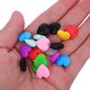 MAGICLULU 10-Piece Silicone Heart-Shaped Eyeglass Holders, Non-Slip Ear Hooks, 28 mm, Assorted Colors view 4