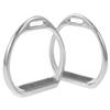 VOSAREA Aluminum Alloy Safety Stirrups for English and Western Saddles, Non-Slip, Quick-Mount, 1 Pair view 1