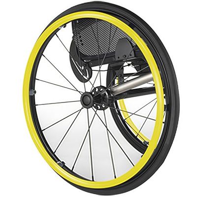 Wheelchair Push Rim Covers, Wear-Resistant Silicone Grips for Safety and Comfort