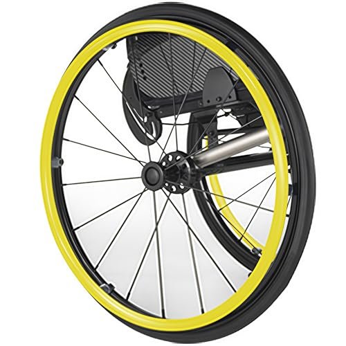 Wheelchair Push Rim Covers, Wear-Resistant Silicone Grips for Safety and Comfort