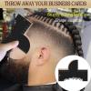 Barber Hairline Guide Card, Safe for Children and Adults, Detachable Hairline Shaper with Travel Case view 2