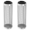 PERSELOSO 2-Pack Aquarium Filter Intake Covers, 16 mm ID, Stainless Steel Strainers view 1