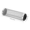 PERSELOSO 2-Pack Aquarium Filter Intake Covers, 16 mm ID, Stainless Steel Strainers view 2