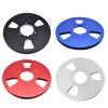Tmboryuu Premium Aluminum Reel for Reel-to-Reel Tape Recorders, 10.5-Inch Accessory with Open-Reel and Hub Design, Empty Hub with Disc view 4