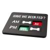 Magnetic “Have We Been Fed?” Feeding Reminder Sign for Dogs and Cats view 1
