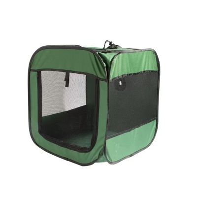 XUJUAN-0227 Pet Drying Box, Foldable Dryer Bag for Cats and Dogs, Green