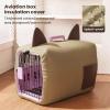 Generic Insulated Windproof Sunshade Dog Crate Covers view 4