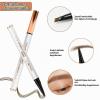 2-Piece 4-Tip Microblading Eyebrow Pens, Waterproof view 2