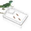 Escape-Proof Turtle Water Bowl, Reptile Dish and Amphibian Accessory for Chameleon Cages, Enclosures and Habitats view 1