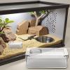 Escape-Proof Turtle Water Bowl, Reptile Dish and Amphibian Accessory for Chameleon Cages, Enclosures and Habitats view 4