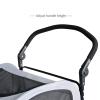 XUJUAN-0227 Foldable Pet Stroller for Cats and Medium to Large Dogs view 4