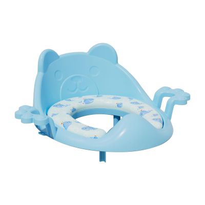 Adjustable Children's Toilet Seat with Cushion