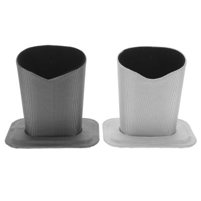 Mobestech Minimalist PU Leather Eyeglass Holder, 2-Piece Set