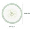 CHICAMPERA Gentle Fabric Eye Pads with Cucumber Pattern, Skin-Friendly and Moisturizing, 200 Count for Women at Home view 2