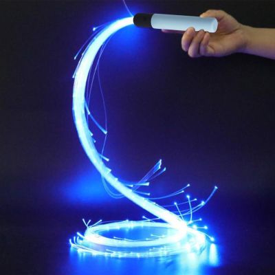 7-Color LED Light-Up Rotating Whip with 4 Modes