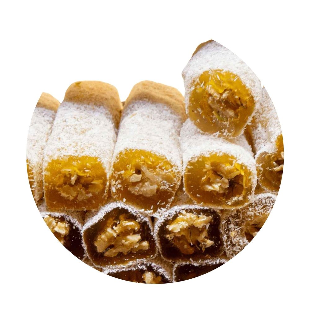 z Natur Turkish Delight Lokum with Coconut, Figs and Walnuts, 500 g
