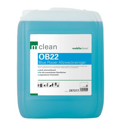 CleanClub Blue Power OB22 All-Purpose Cleaner, 10 L