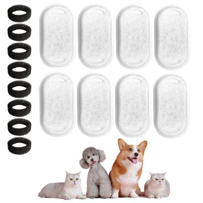 16-Pack Cat Water Fountain Filters