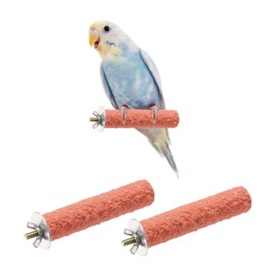 QUARKZMAN Bird Perch - Colorful Paw Grinding Perch