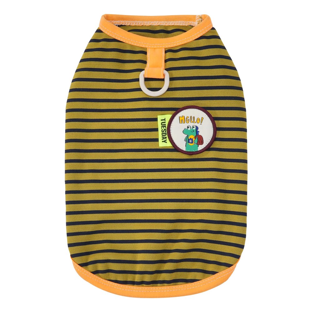 Izefia Dog Shirt - Striped Pattern