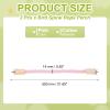 QUARKZMAN 2-Pack Bird Rope Perch Swing, 22 in, Pink, for Parrots, Parakeets & Budgies view 2