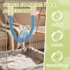 QUARKZMAN 2-Pack Bird Rope Perch Swing, 22 in, Pink, for Parrots, Parakeets & Budgies view 4