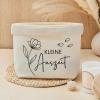 Xuniea “Kleine Auszeit” Gift Bag, Black Floral Style, Natural White view 1