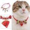 JUMPLAWN Handmade Pet Jewelry Set with Adjustable Beaded Collar and Fun Charms view 3