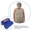 Underarm Crutch Pads, 1 Pair, Blue, Cotton and Foam view 3