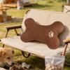 Soft Washable Dog Pillow in Bone Shape view 3