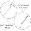YARNOW Stainless Steel Reptile Grabber with Folding Snake Hook and Telescopic Handle view 3
