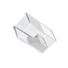 budiniao Turtle Terrarium with Compartments for Small Reptiles, White, S view 4