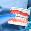 Compact Double-Sided Denture Brush with PP Handle view 4