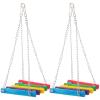 Happyyami Parrot Toy - 2 Pack Hanging Swing for Small Pets view 1