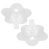 LAPYAPPE 2-Pack Silicone Nursing Shields for Newborns, Thin Breast Shields for Promoting Milk Flow and Preventing Moisture During Breastfeeding view 1
