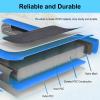 ZJKXJH Inflatable Dog Water Ramp with Non-Slip Mat, Black view 4