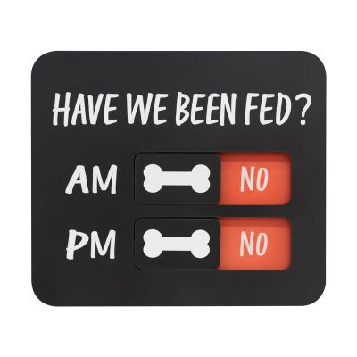 Pet Feeding Reminder Acrylic Magnet Board