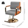 YADZISW Barber Chair for Hairdressers, with Hydraulic Pump, 360° Swivel, Multifunctional Styling, Spa, Shampoo, Tattoo, B, Silver Square view 2