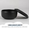 SHINYPASING Stainless Steel Shaving Soap Bowl with Lid view 3