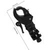 DINHEAROM Wheelchair Crutch Holder, 2-Piece, Plastic and Metal view 2