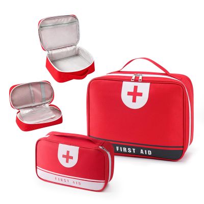 2-Pack Medication Bag, Large & Small Travel First Aid Kit