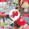 2-Pack Medication Bag, Large & Small Travel First Aid Kit view 4