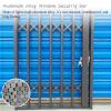 Generic White Retractable Window Security Grille, Fits 90 x 70 cm (36 x 28 in) view 3