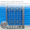 Safety Bar for Folding Doors, Quick-Release Emergency Exit Bar and Window Security Bar view 3